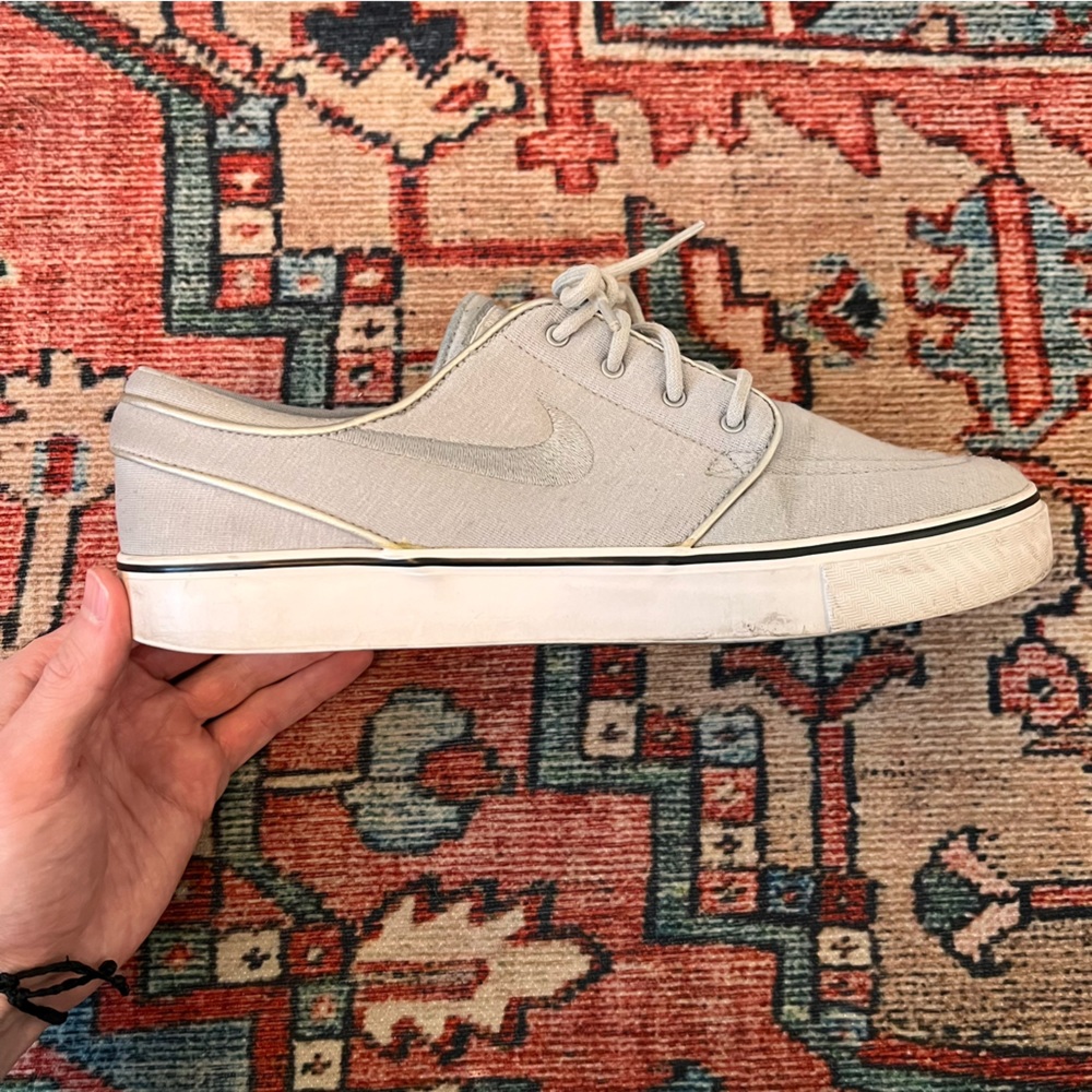 Nike SB - Stefan Janoski (2012) metallic silver / jersey fleece men’s 10